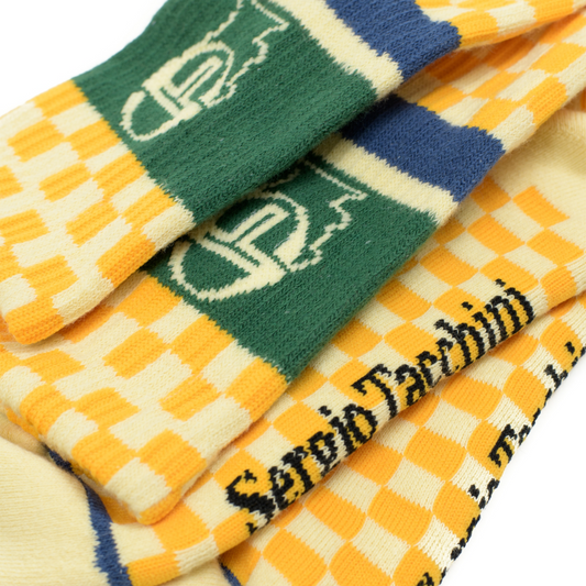 Brain Dead x Sergio Tacchini Socks - Autumn Blaze