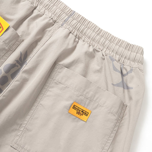 Service Works Poplin Printed Chef Shorts