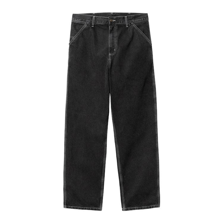 Carhartt WIP Simple Pant - Black Stonewashed