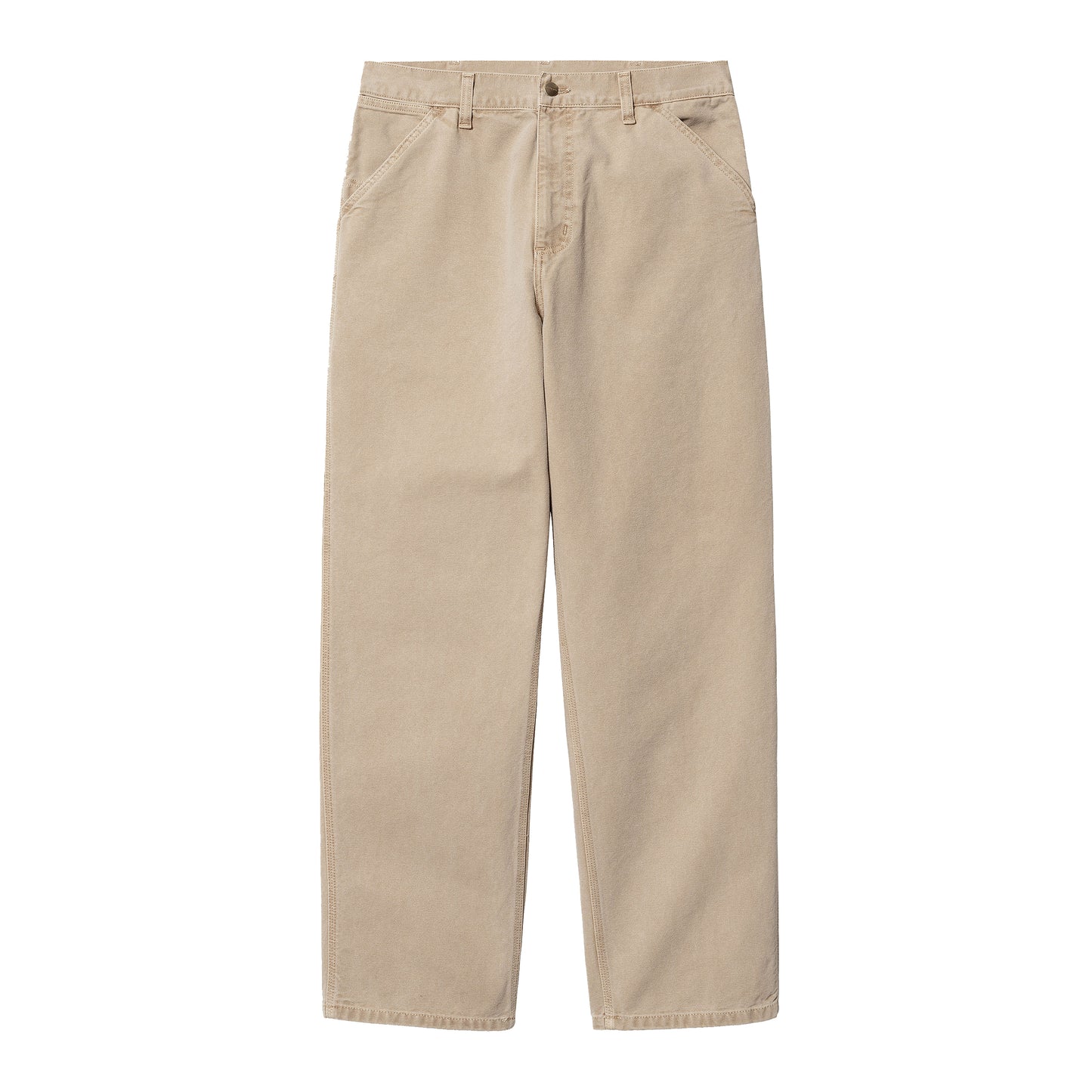 Carhartt WIP Single Knee Pant - Dusty Hamilton Brown Faded
