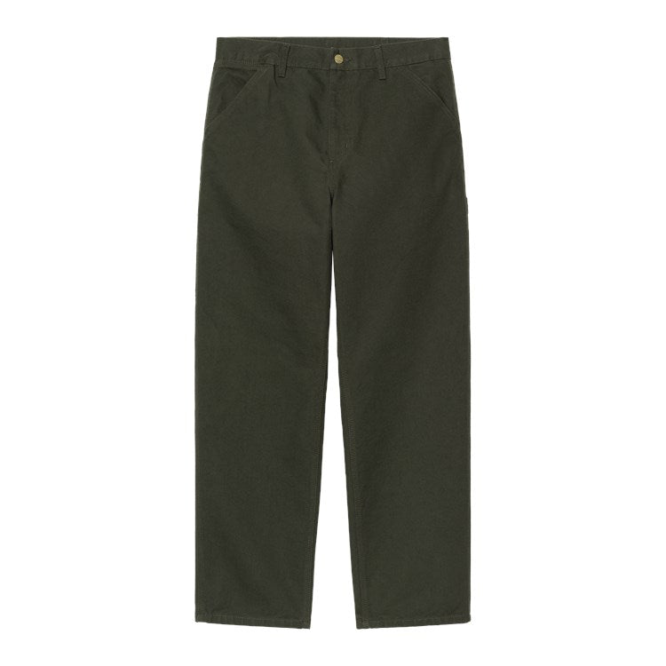 Carhartt WIP Single Knee Pant - Olive Rinsed
