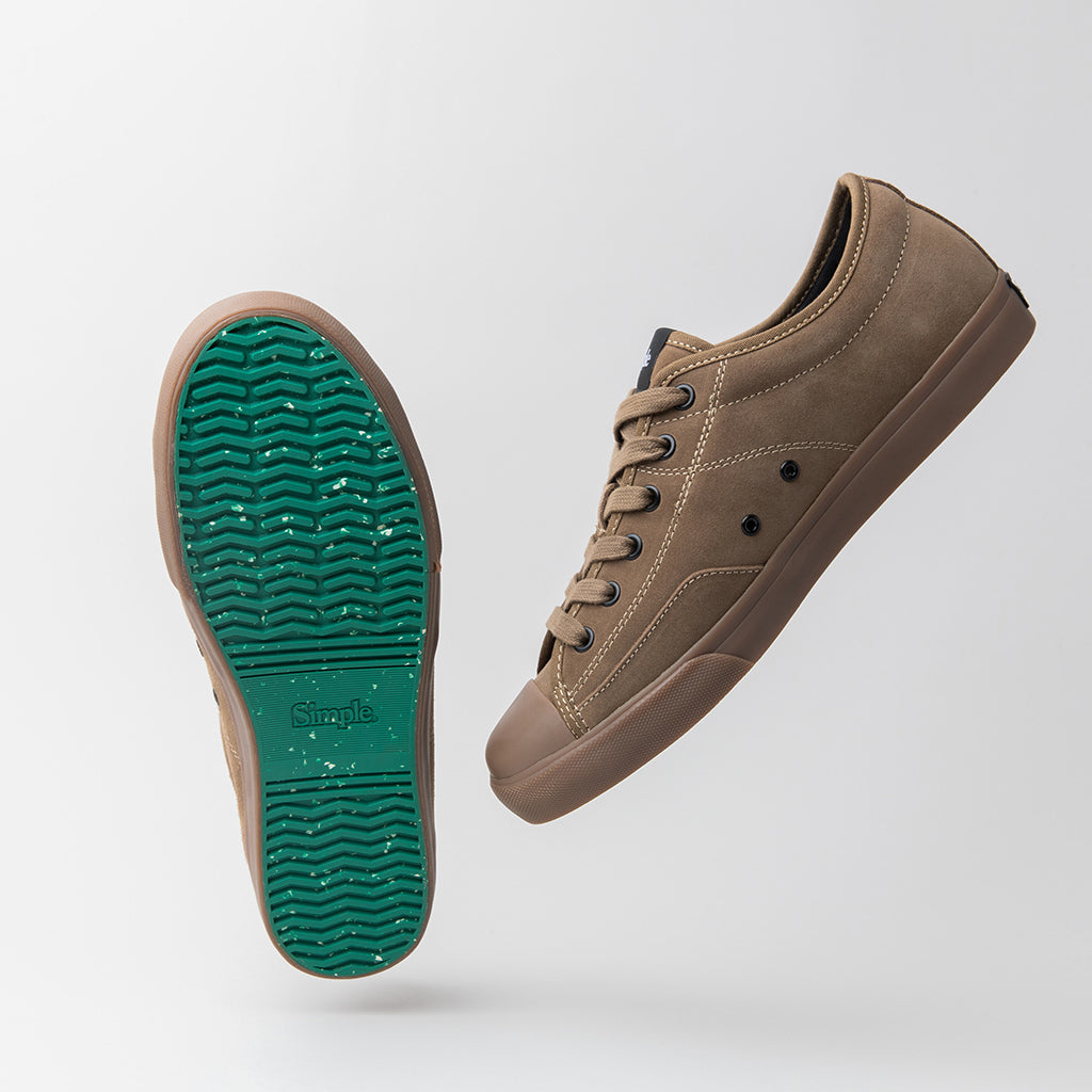 Simple S1 Suede Shoe - Brown