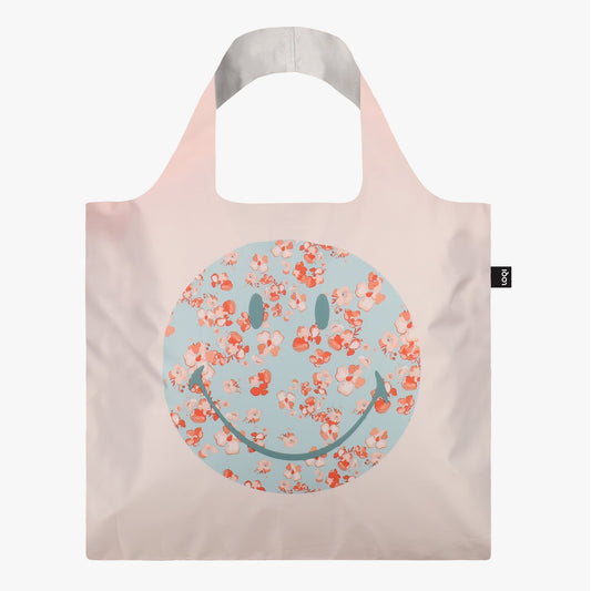 LOQI Smiley Blossom Recycled Bag