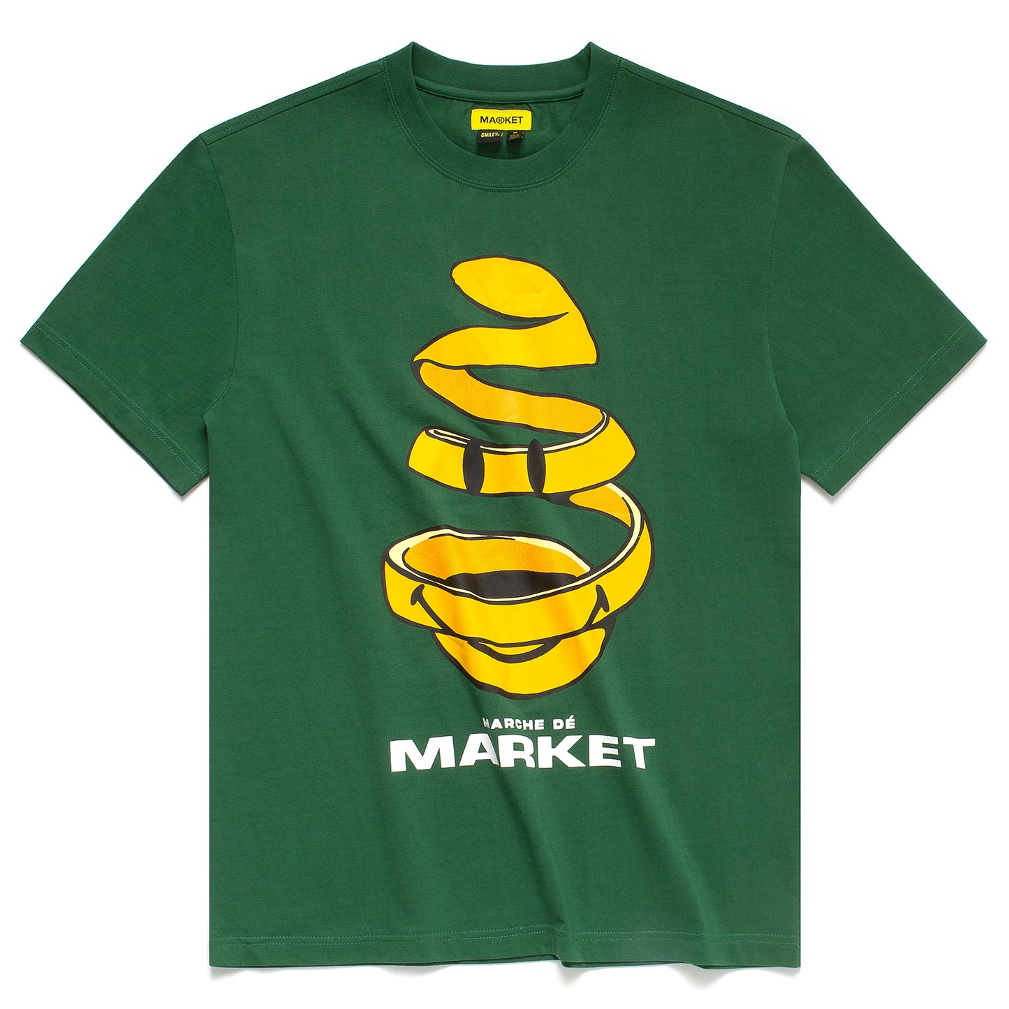 MARKET Smiley Marche De After Market T-Shirt - Forest Green