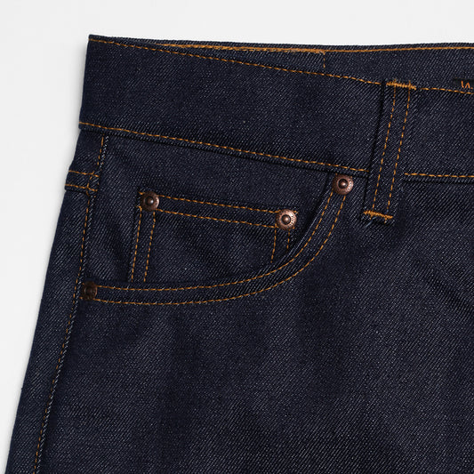 Nudie Jeans Co. Solid Ollie Dry Abyss - Denim