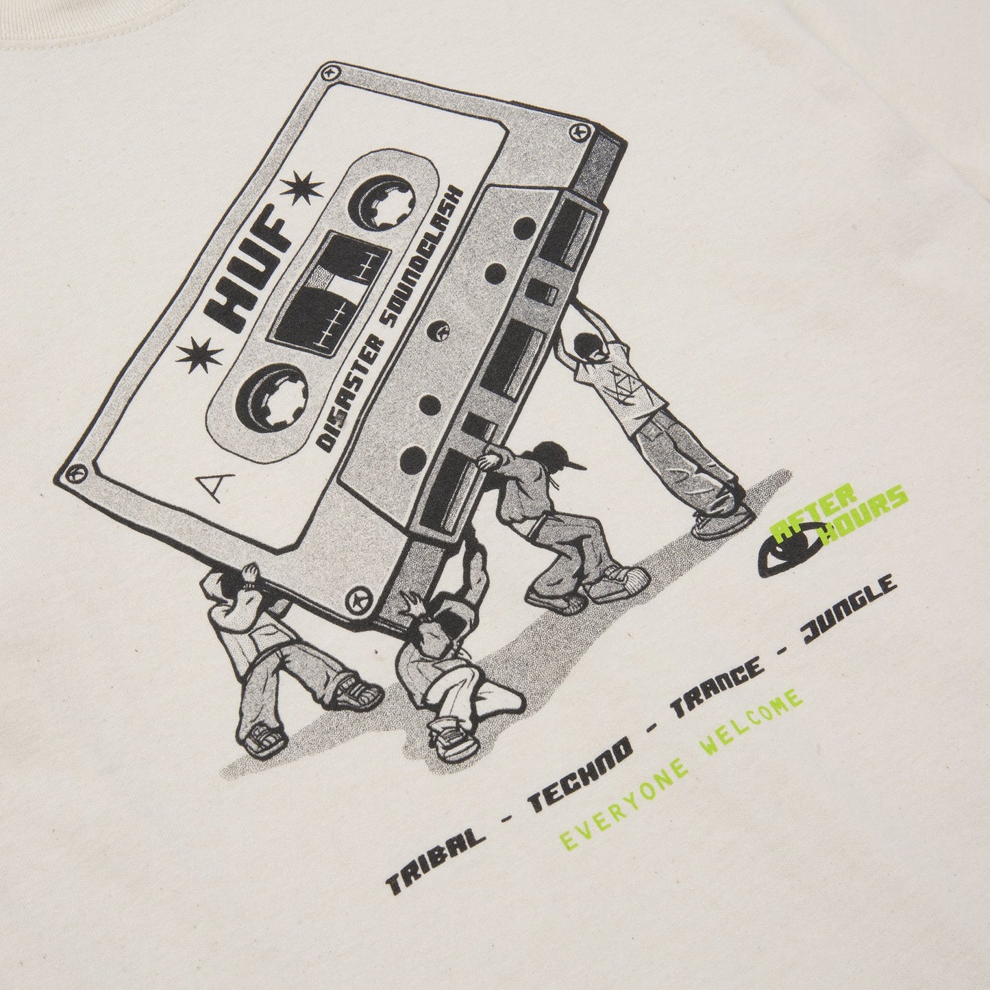 HUF Soundclash T-Shirt - Natural
