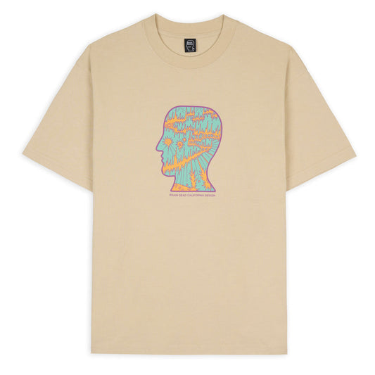 Brain Dead Split Planes T-Shirt - Tan