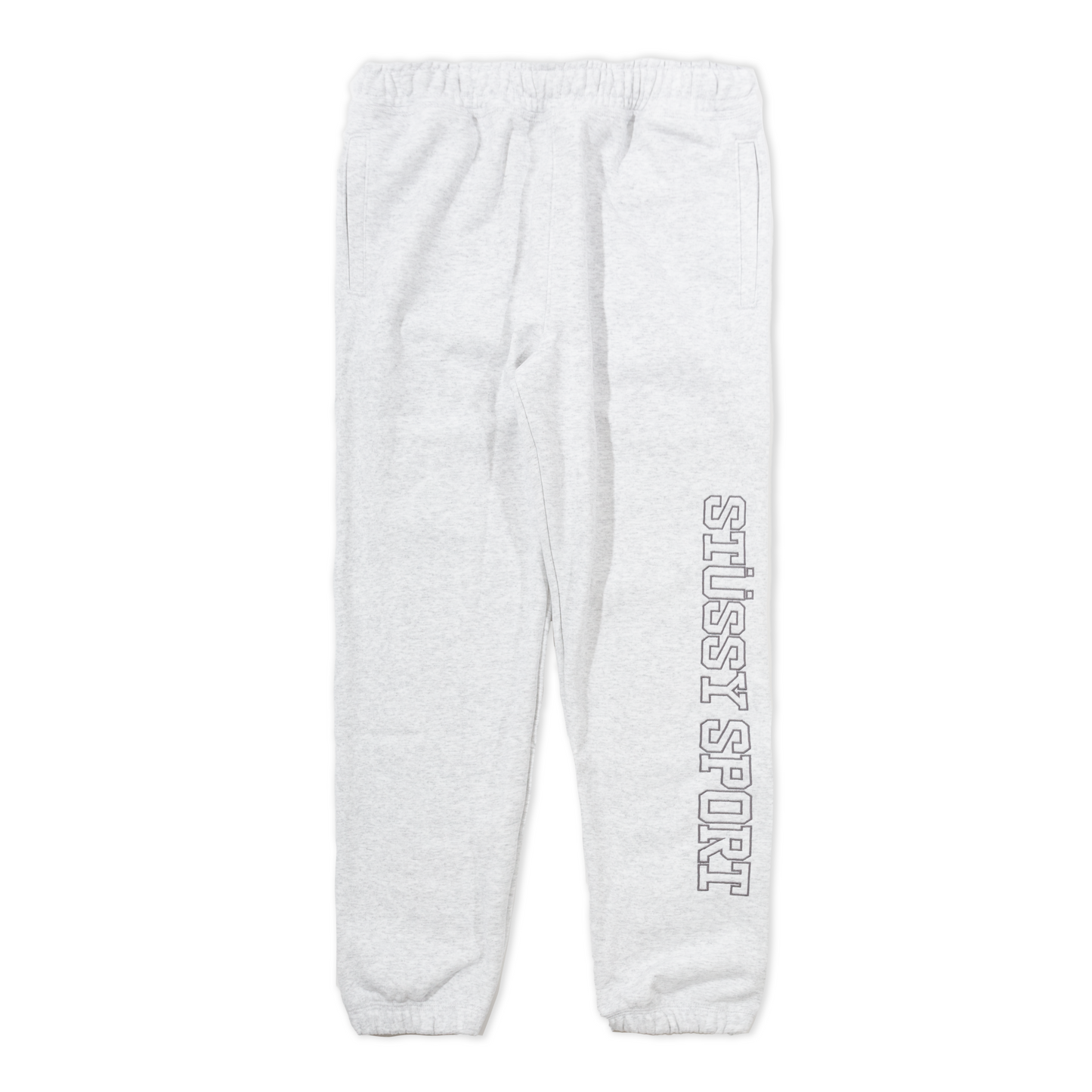 Stüssy Sport Applique Pant - Grey Heather