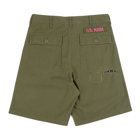 Maharishi Boro Yarn Mil Shorts