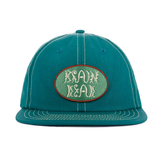 Brain Dead Bugs Lyfe 6 Panel Cap - Teal