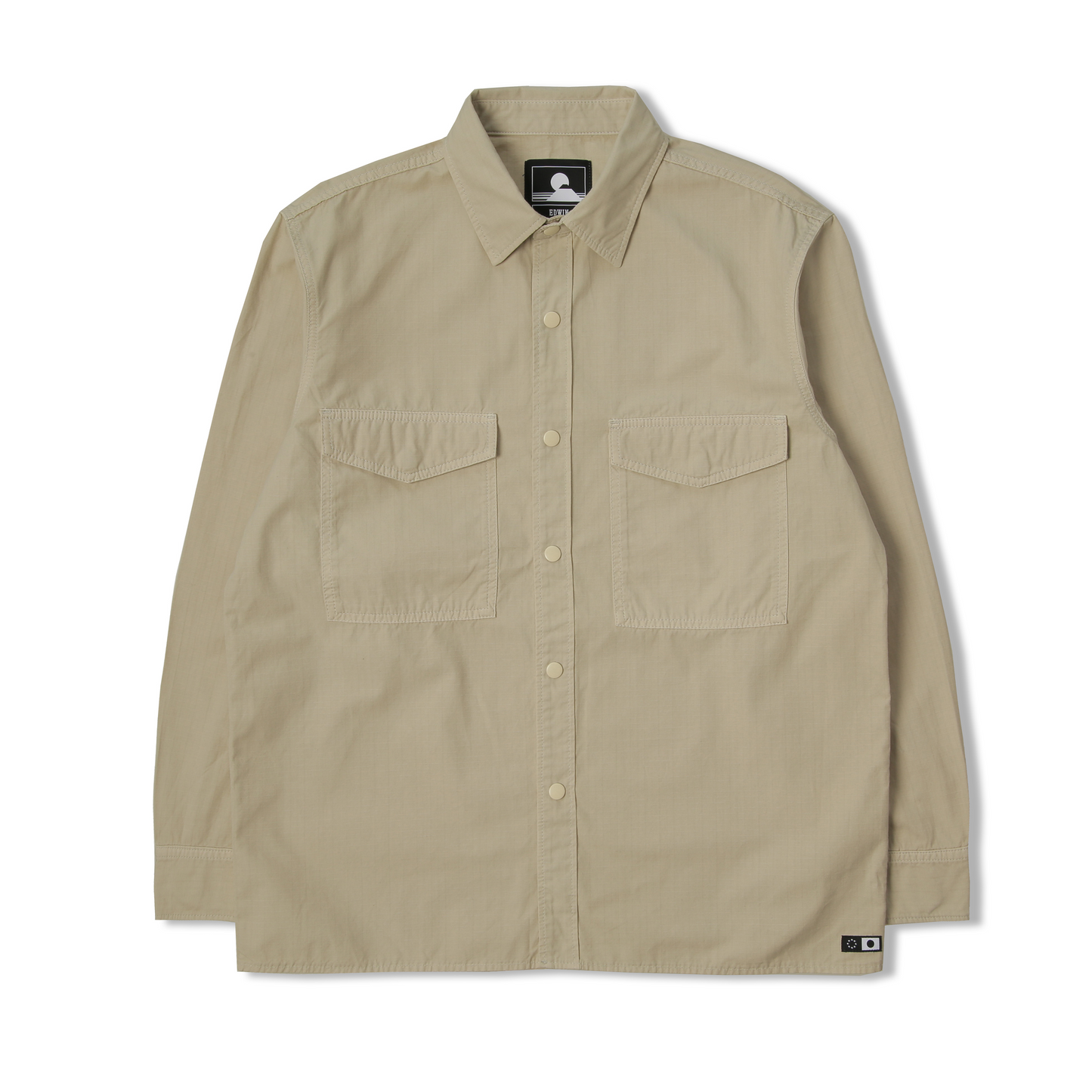 Edwin Rip Stop Big Shirt - Pelican