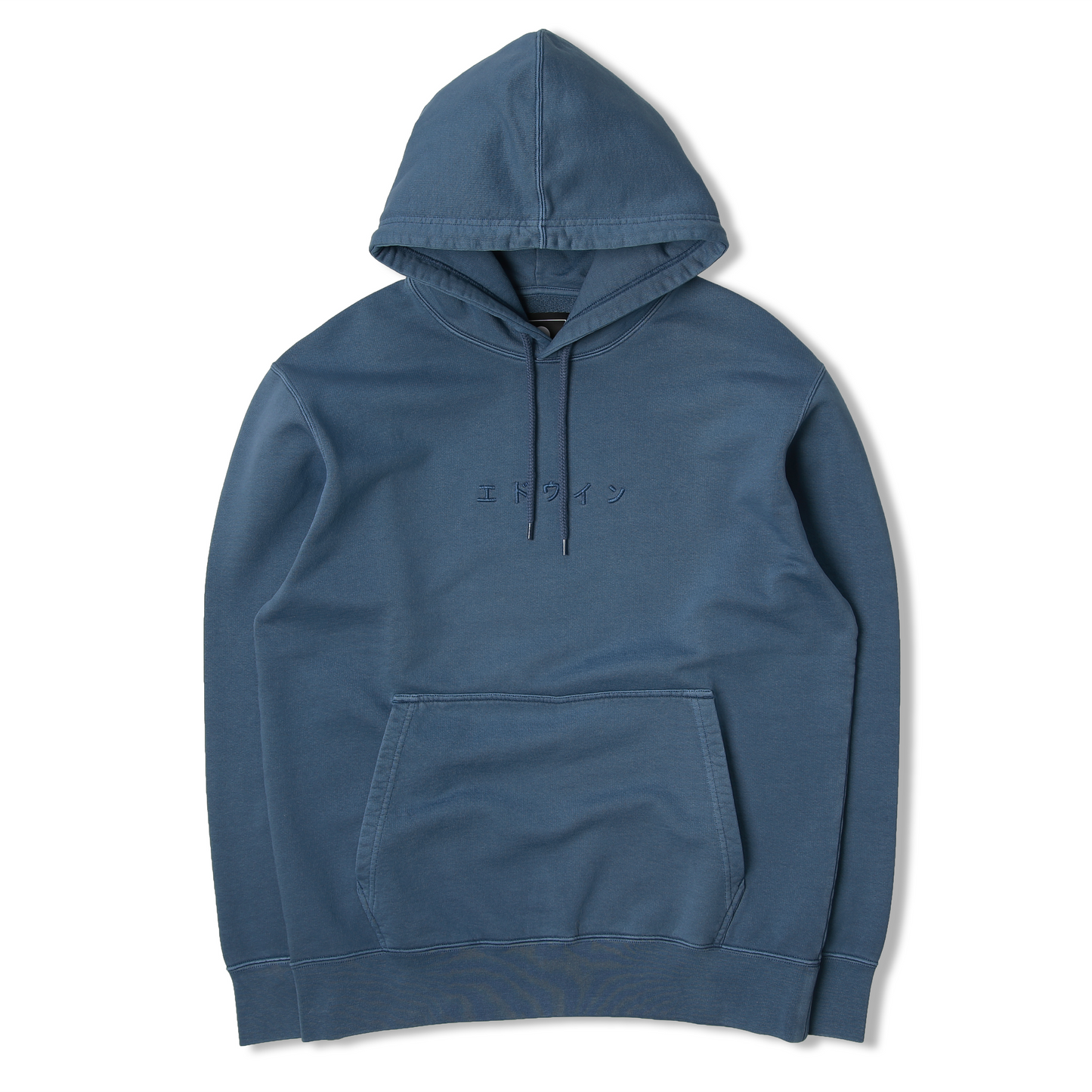Edwin Katakana Natural Hoodie - Indigo Natural