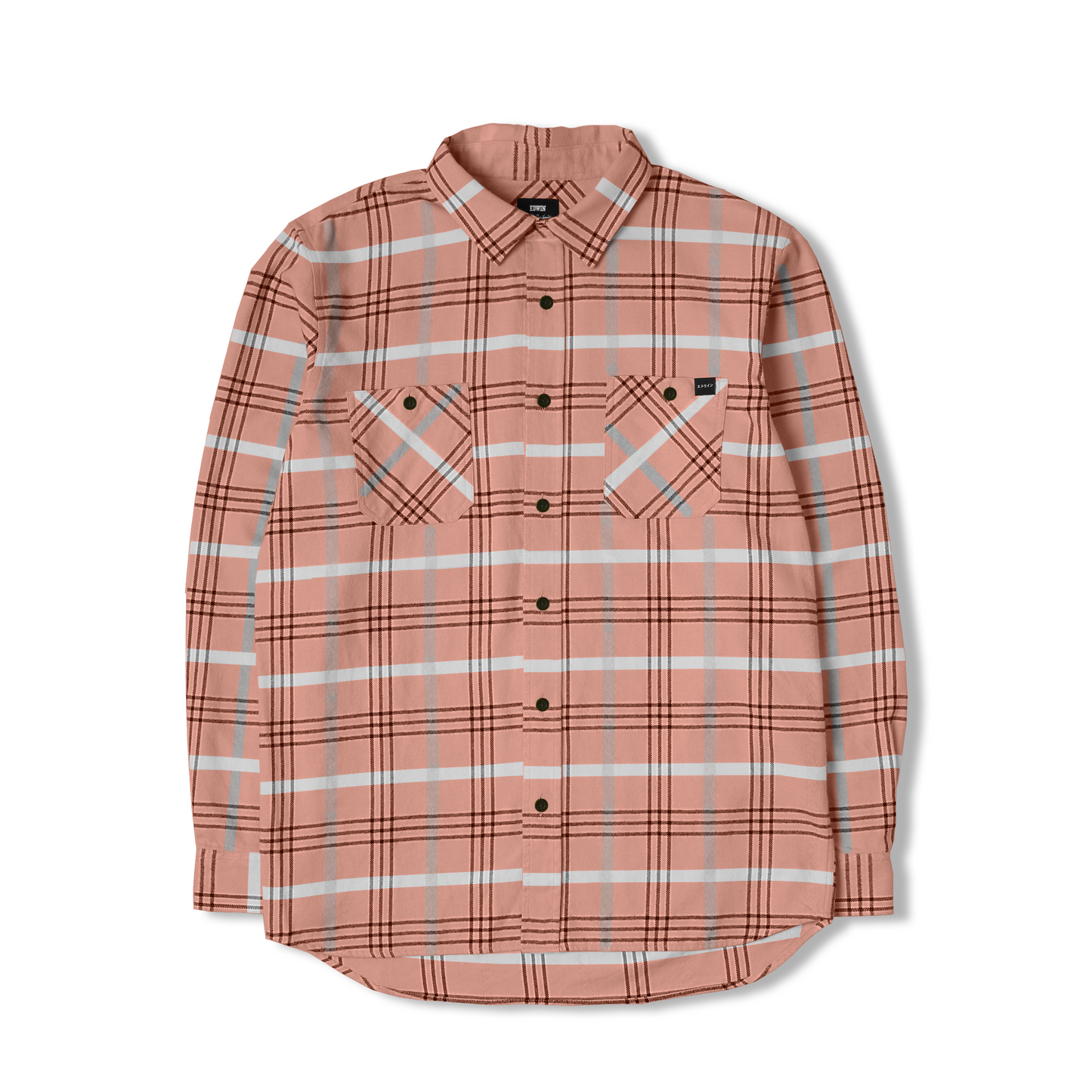 Edwin Labour Shirt - Dusty Rose