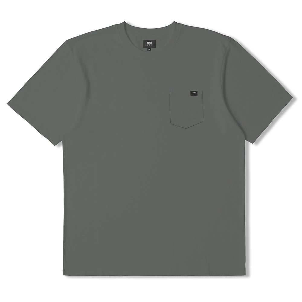 Edwin Pocket T-Shirt - Castor Grey