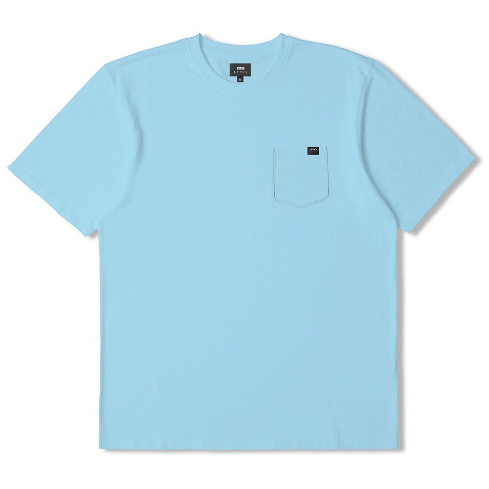 Edwin Pocket T-Shirt - Sky Blue