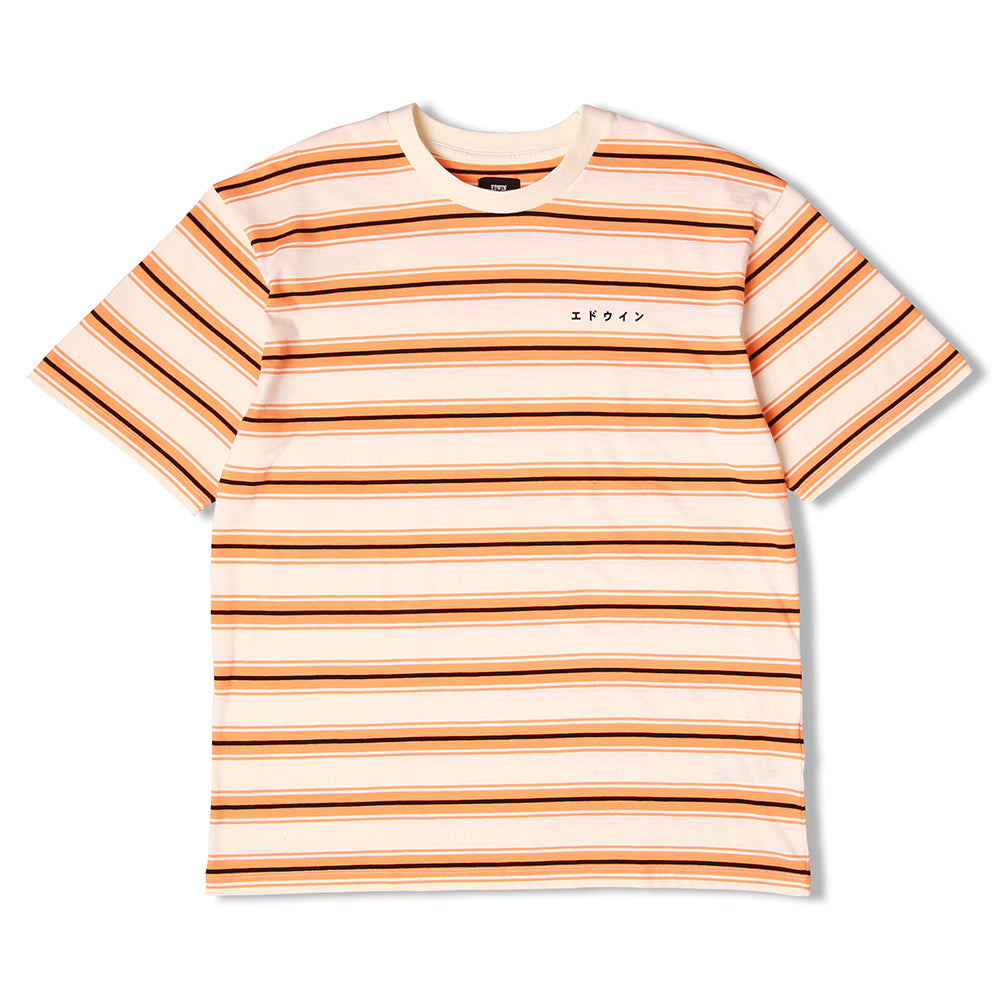 Edwin Quarter T-Shirt - Orange