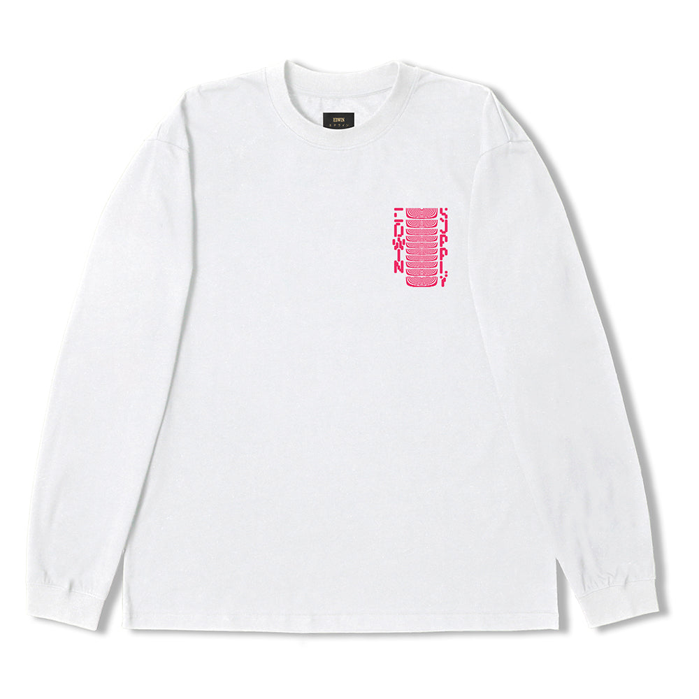 Edwin x Robert Beatty I LS T-Shirt - White
