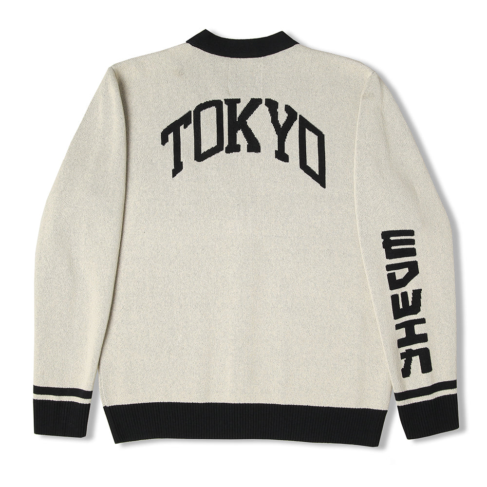 Edwin Shogi Cardigan - Off White