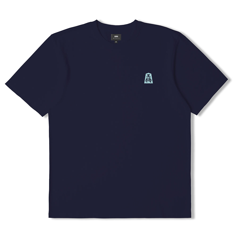 Edwin Shogi T-Shirt - Maritime Blue
