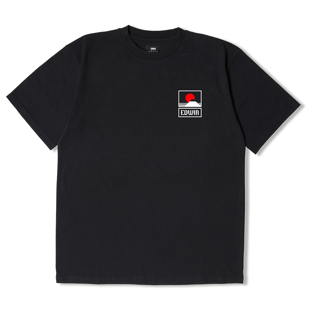 Edwin Sunset On Mt Fuji T-Shirt - Black