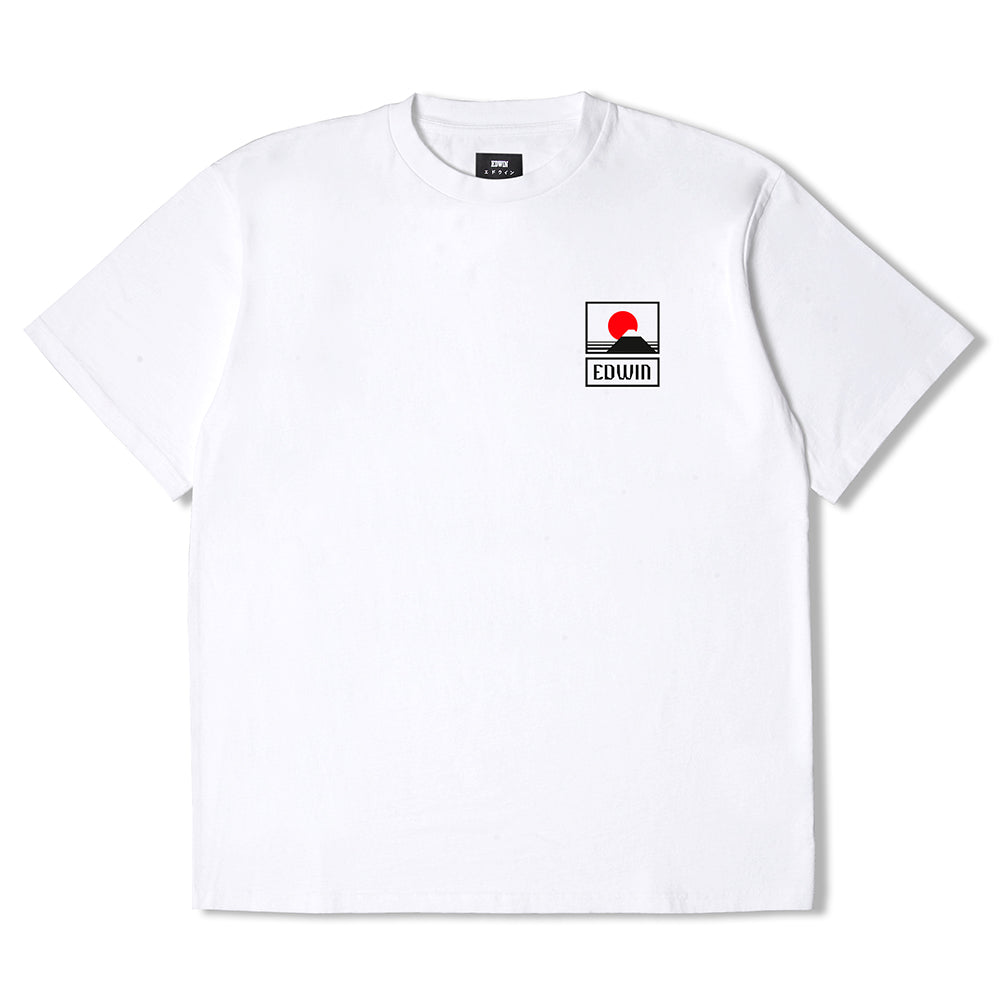 Edwin Sunset On Mt Fuji T-Shirt - White