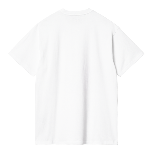 SS Buddy Tee - White Pink