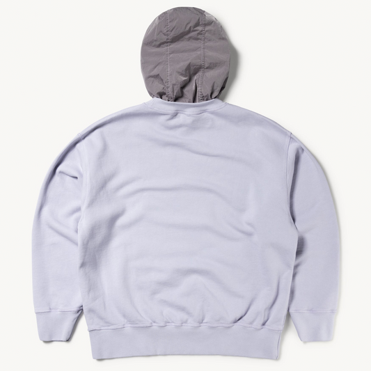 Aries Arise Nylon Hybrid Hoodie - Lilac