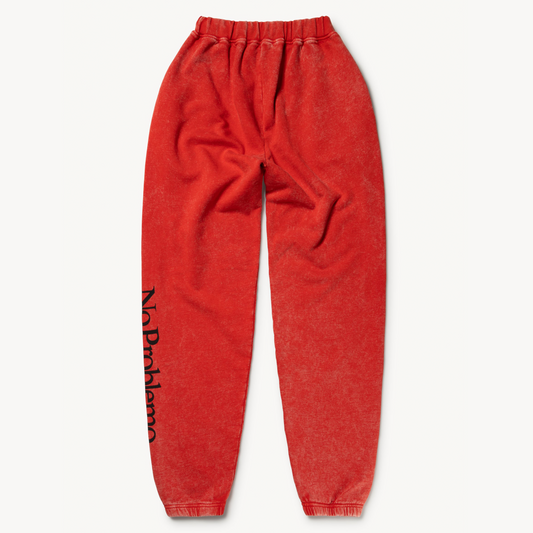 Aries Arise No Problemo Sweatpant - Red