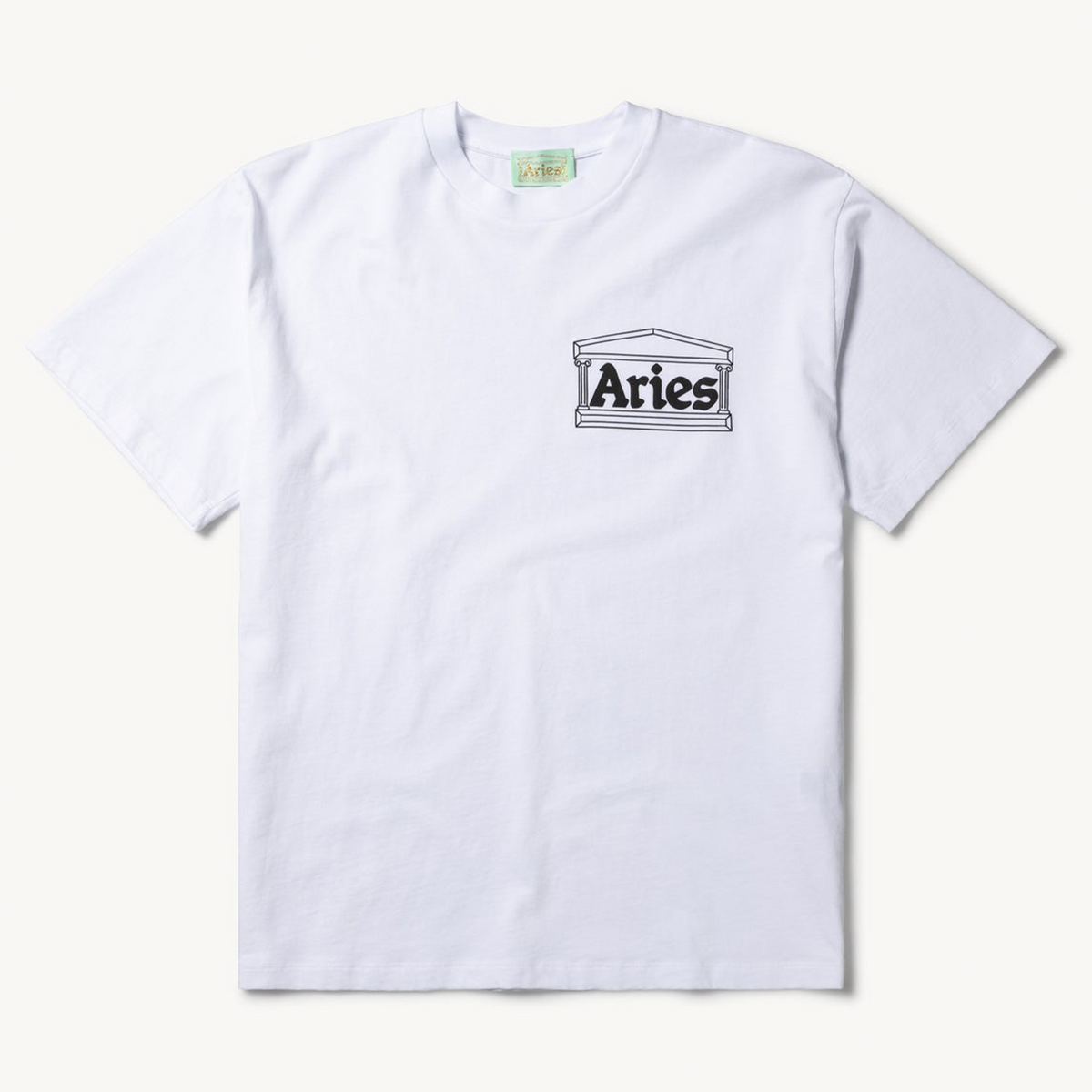 Aries Arise Temple T-Shirt - White