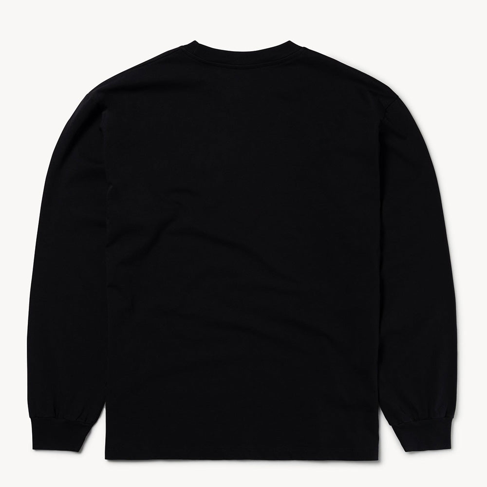 Aries Arise Temple LS T-Shirt - Black