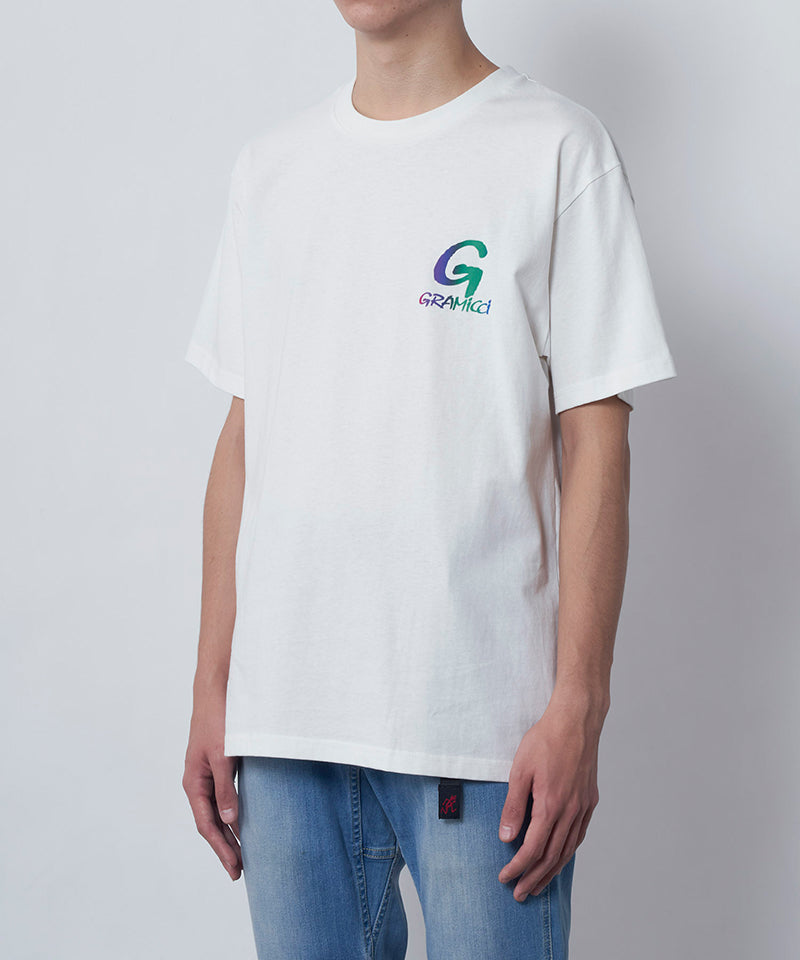 Gramicci Stacked T-Shirt - White