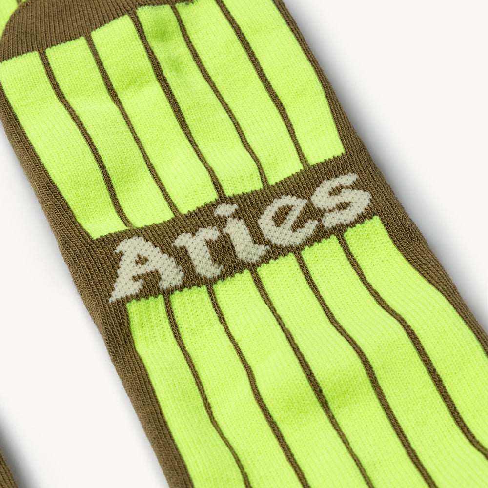 Aries Arise No Problemo Socks - Olive