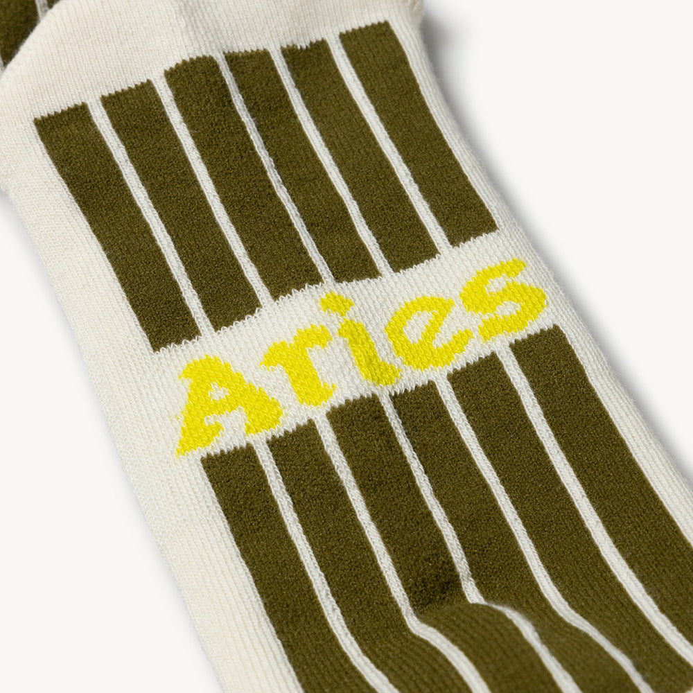 Aries Arise No Problemo Socks - Alabaster