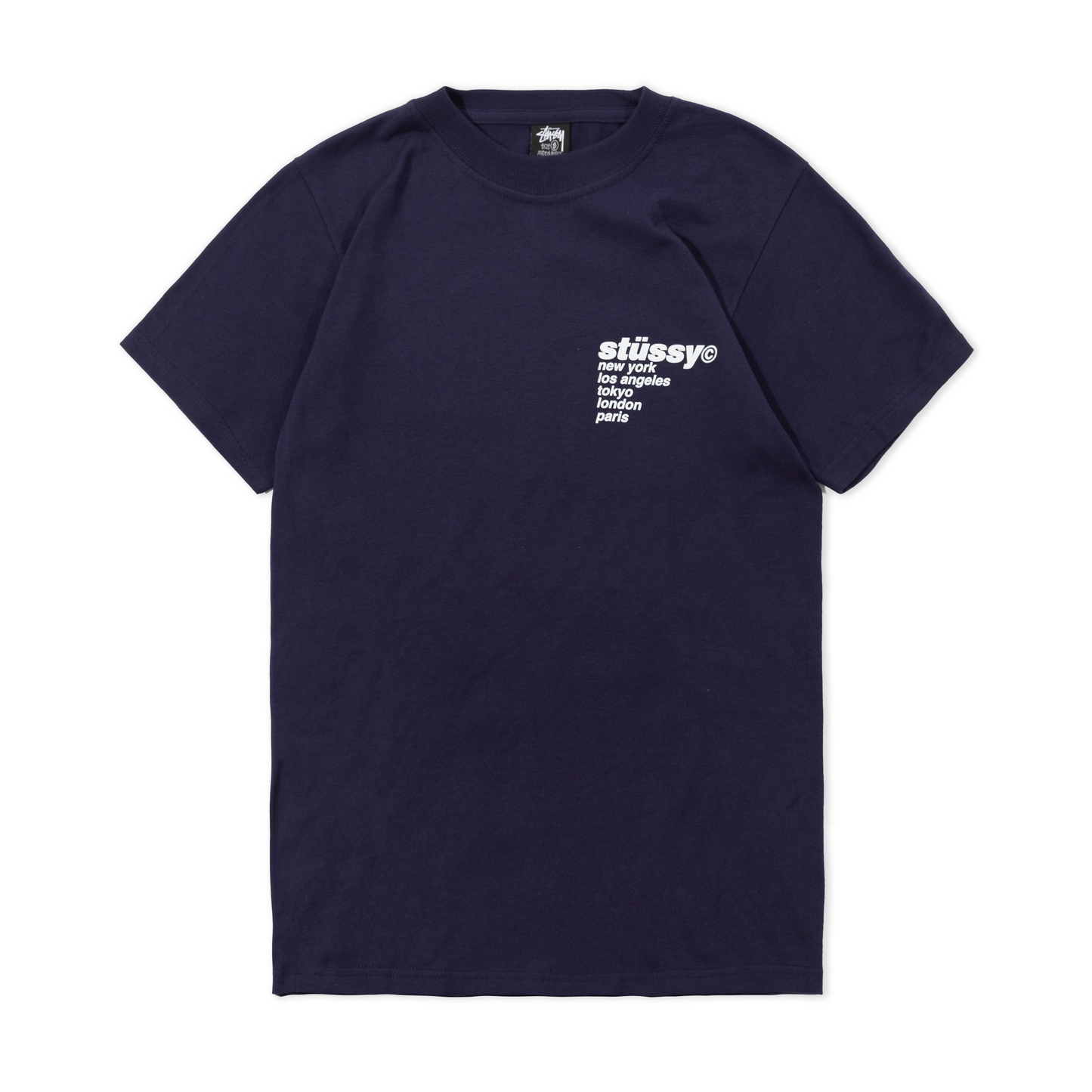 Stüssy Strawberry T-Shirt - Navy