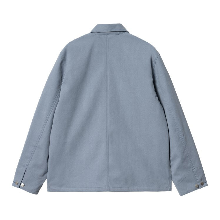 Carhartt WIP Suede Michigan Coat - Dove Grey