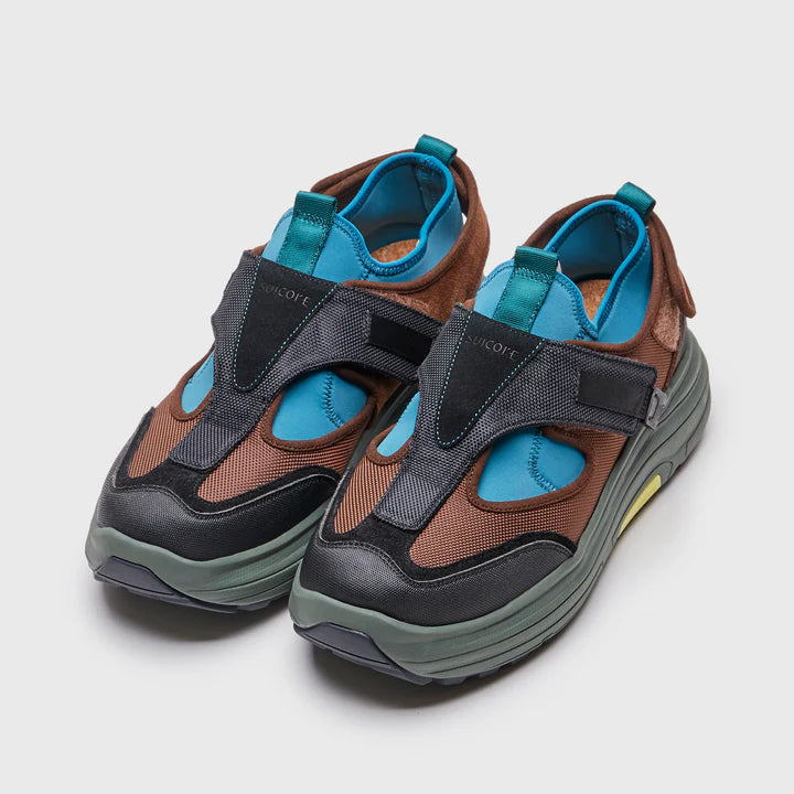Suicoke Tred Shoe - Brown Green
