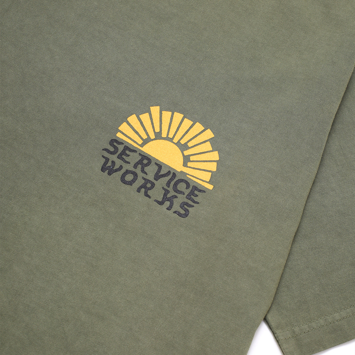 Service Works Sunny Side Up T-Shirt - Olive