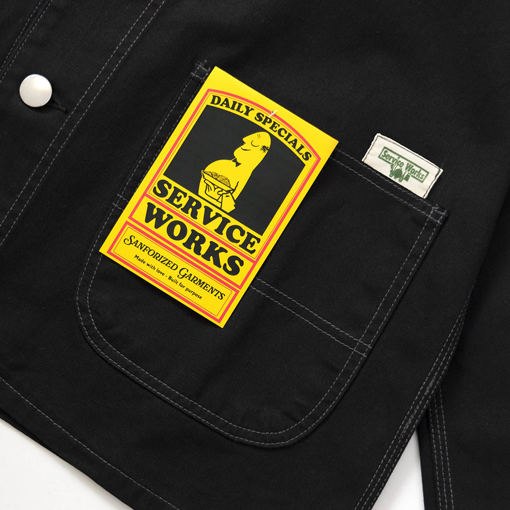Service Works Drill Coverall 2.0 - Black
