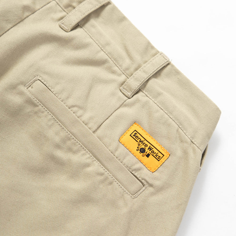 Service Works Drill Part Timer Short - Khaki