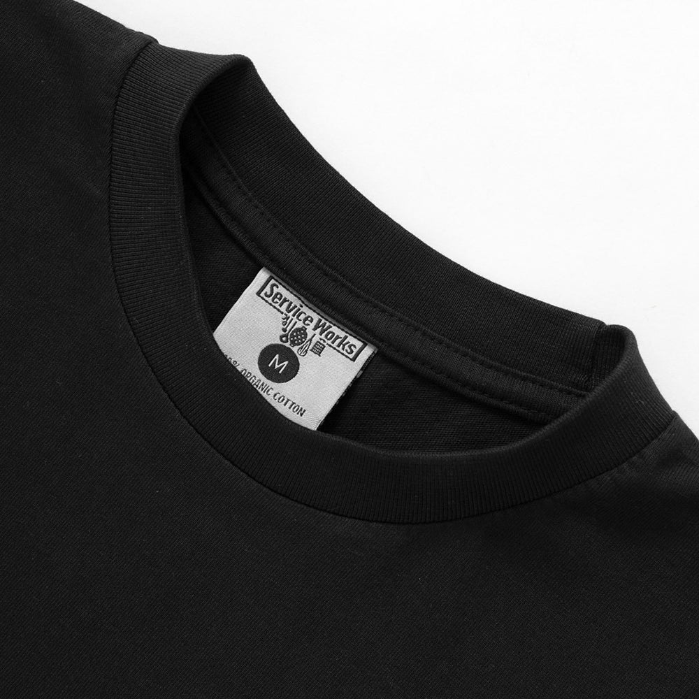 Service Works Service Logo Tee - Black