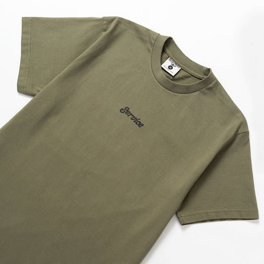 Service Works Service Logo Tee - Olive