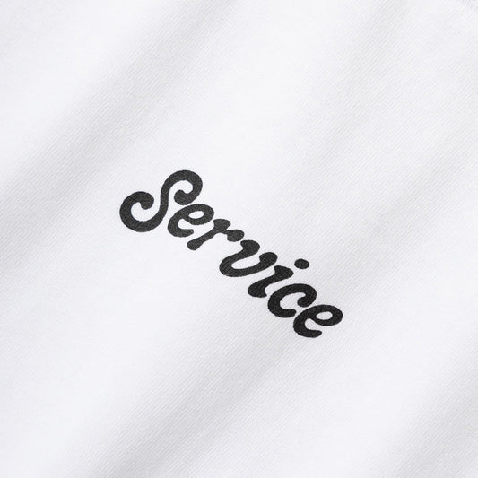 Service Works Service Logo Tee - White