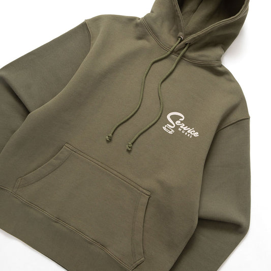 Service Works Espresso Hoodie - Olive