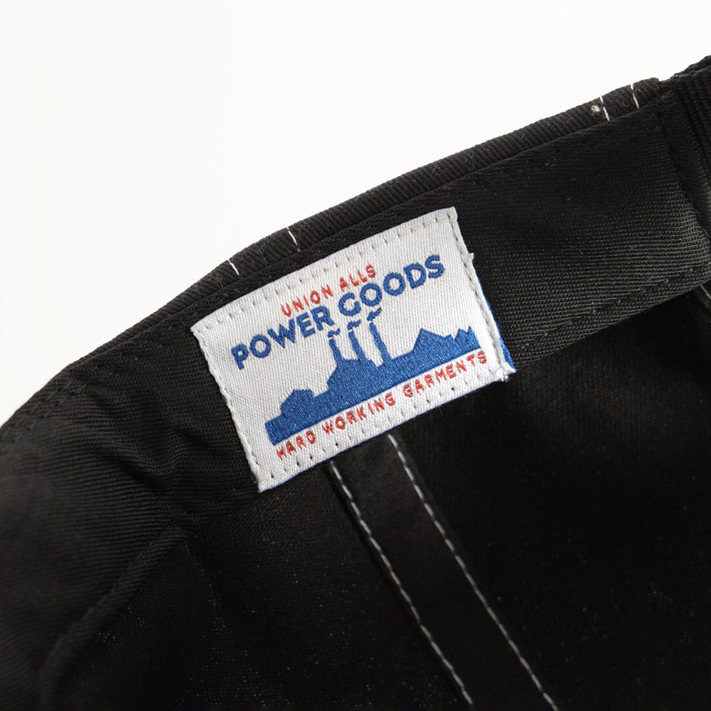 Service Works Arch Logo Contrast Stitch Cap - Black