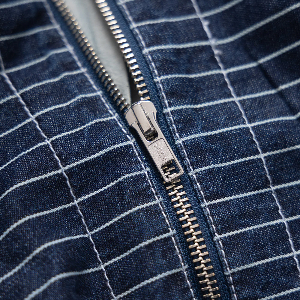 Service Works Pinstripe Denim Tote - Indigo