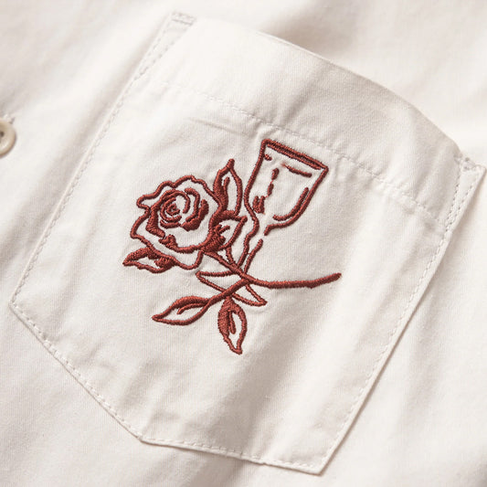 Service Works Border Shirt - Off White