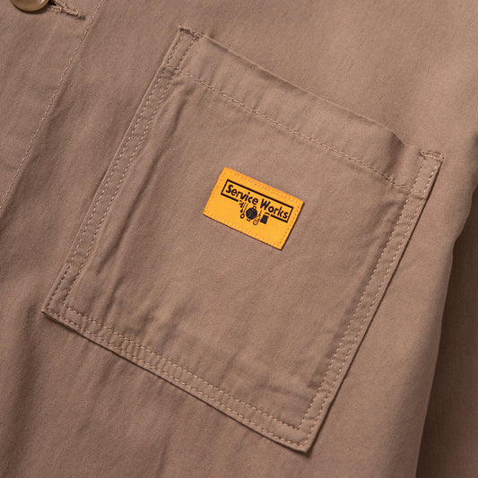 Service Works Twill Chore Shirt - Mushroom