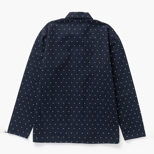 Service Works Polka Dot Chore Shirt - Navy