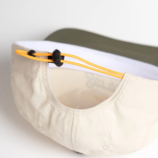 Service Works Script Surf Cap - Off White Olive