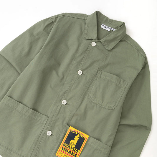 Service Works Tech Twill Easy Chef Shirt - Olive